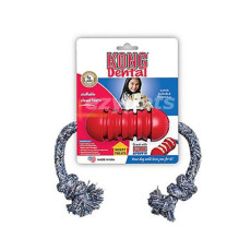 KONG Dental Dog Chewing Toy (Small) 健齒漏食連繩狗玩具 (S)